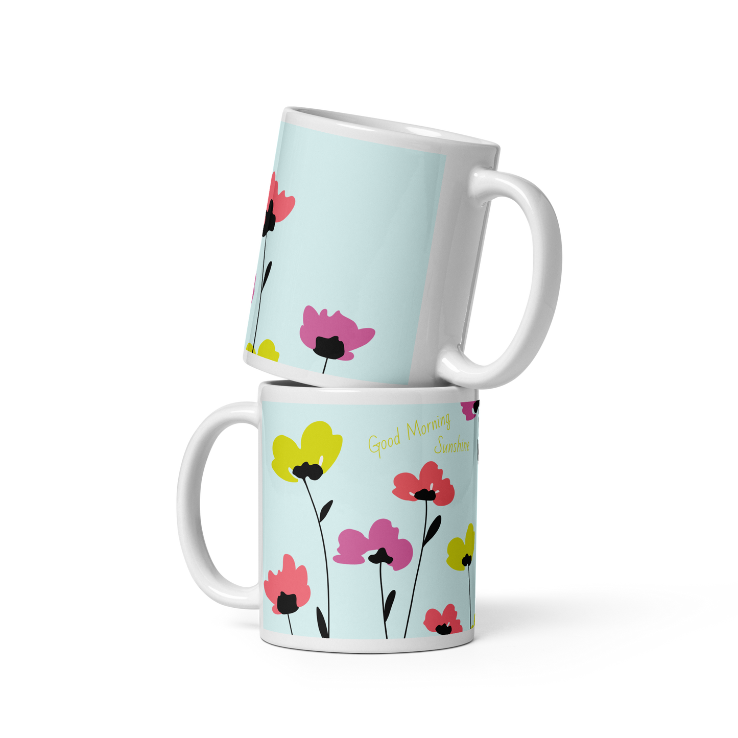 Spring Fever...White glossy mug