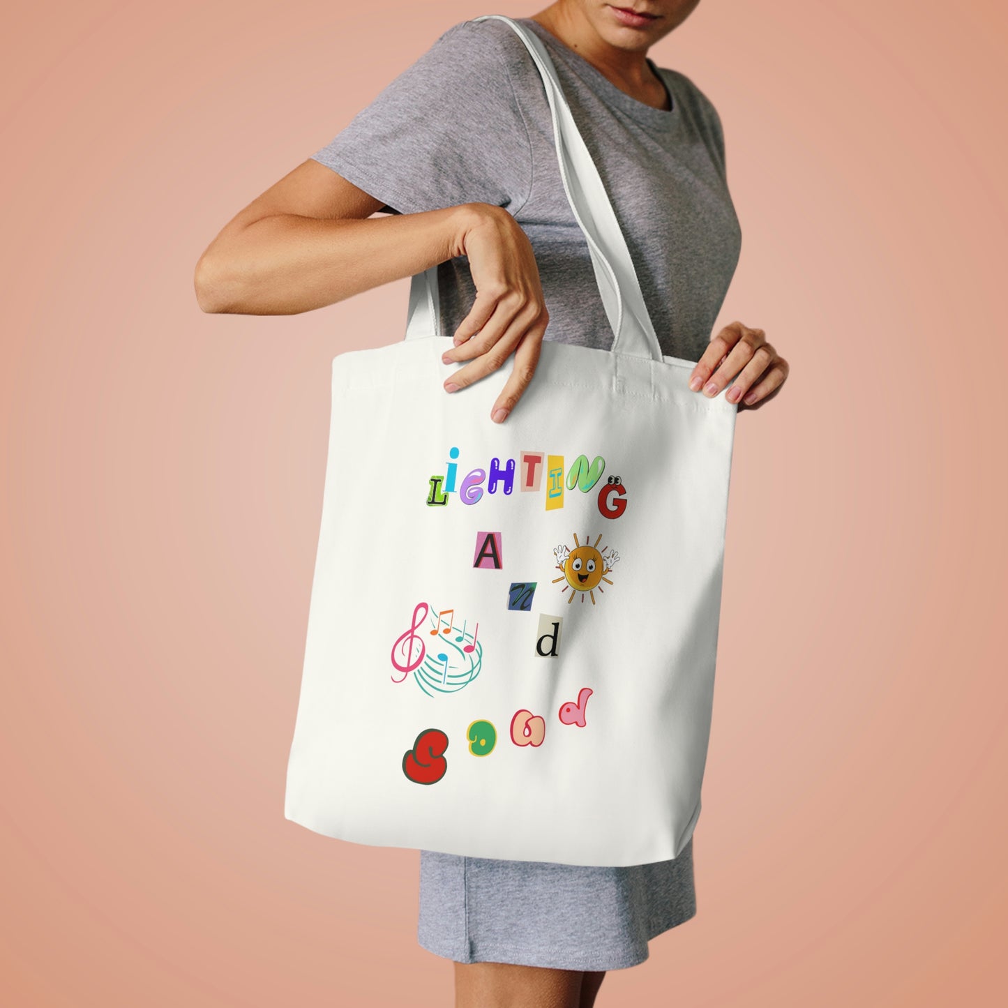 Theatre Life Cotton Tote Bag