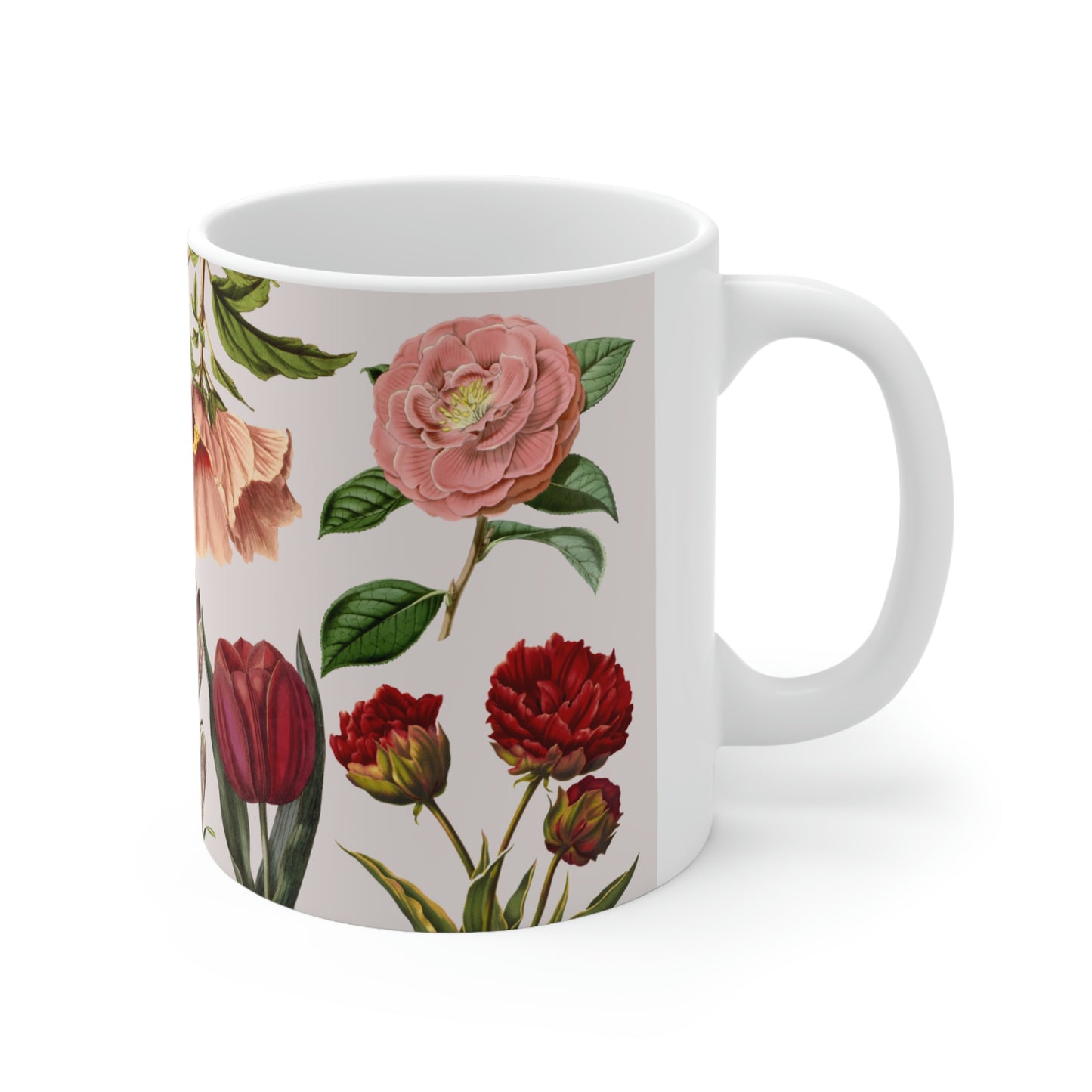 Smell the flowers..designer mug