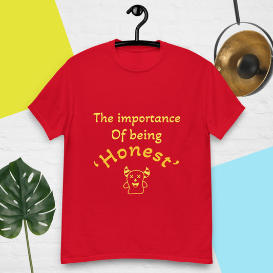 The importance of being honest Men's classic tee